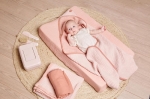 Bebe-Jou 2бр. Тензухени пелени 70х70см Pure Cotton Pink